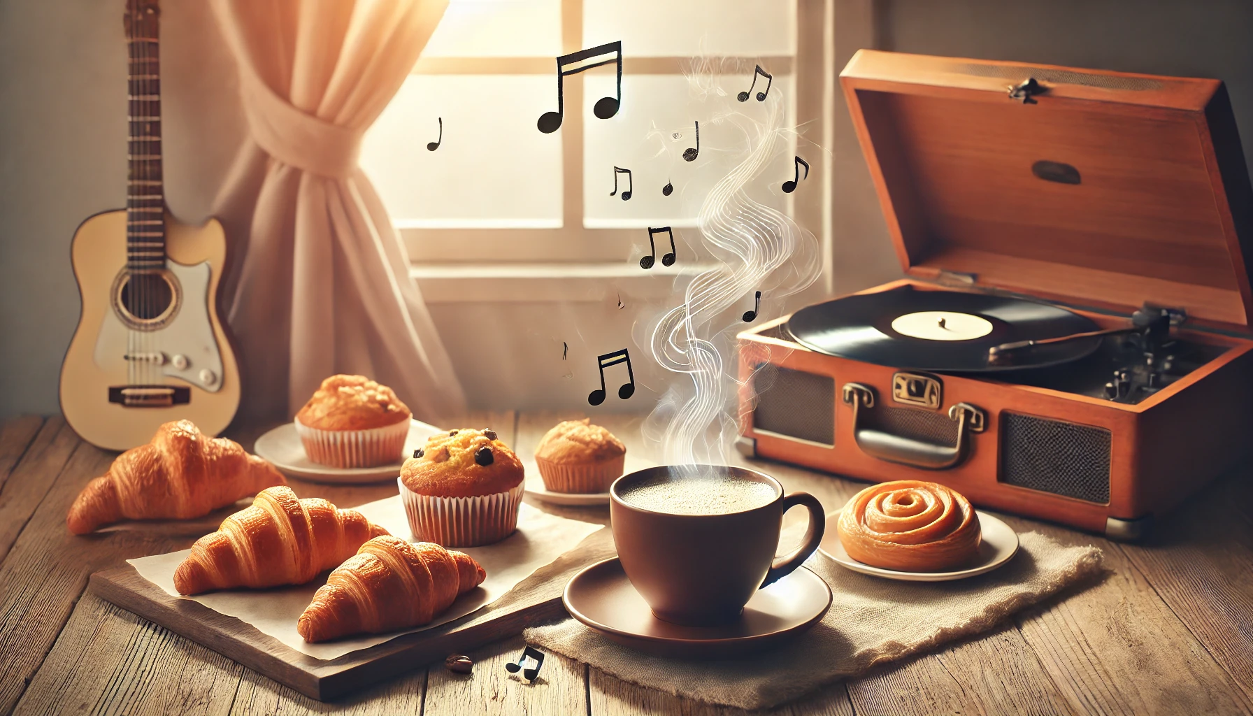 Café en las Mañanas: La Banda Sonora Perfecta para Empezar el Día con Energía y Dulzura