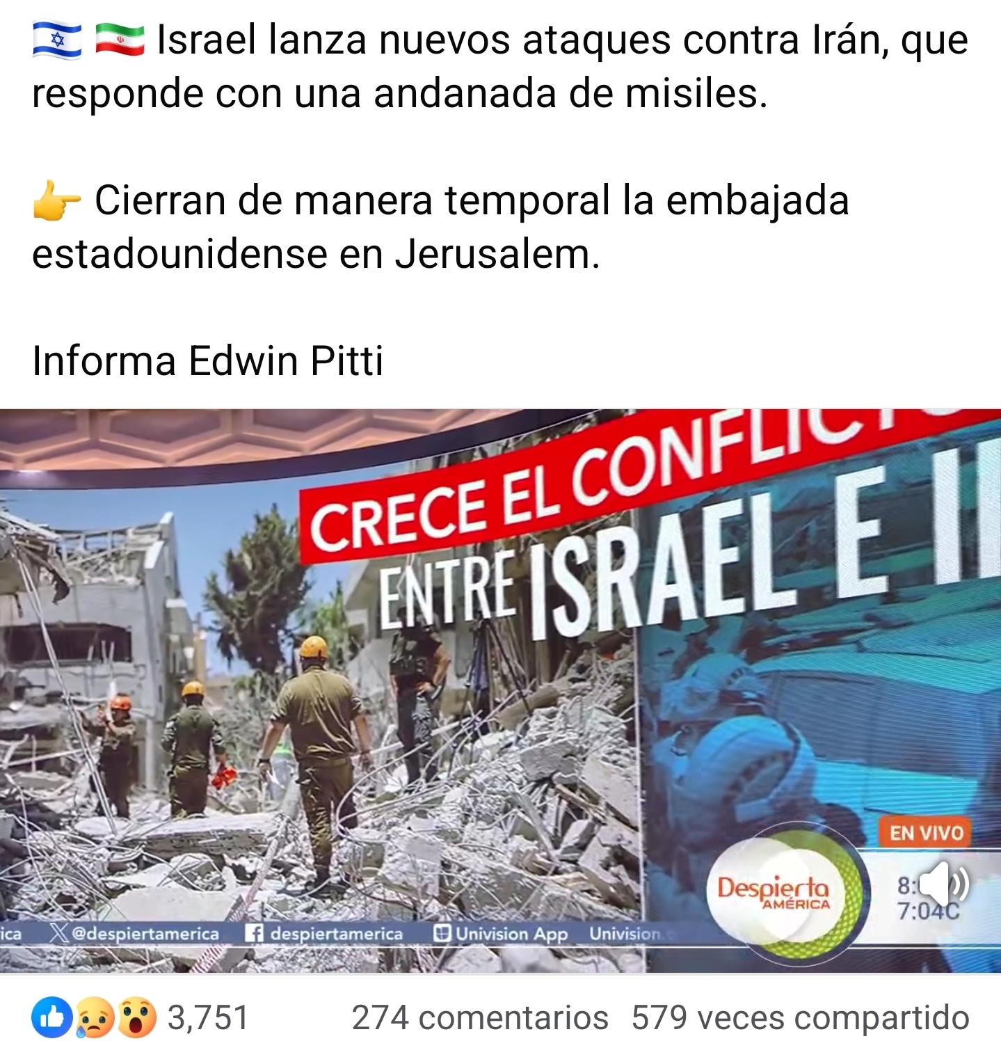 ataque de hoy